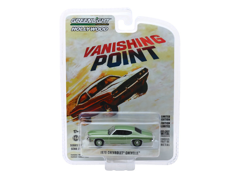 1970 Chevrolet Chevelle - Vanishing Point (Hollywood Series 25) Diecast 1:64 Model Car - Greenlight 44850B