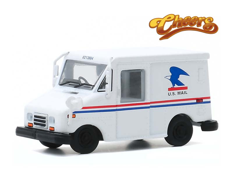 Cliff Clavin's U.S. Mail Long-Life Postal Delivery Vehicle - Cheers (Hollywood) Series 29 Diecast 1:64 Scale Model - Greenlight 44890D