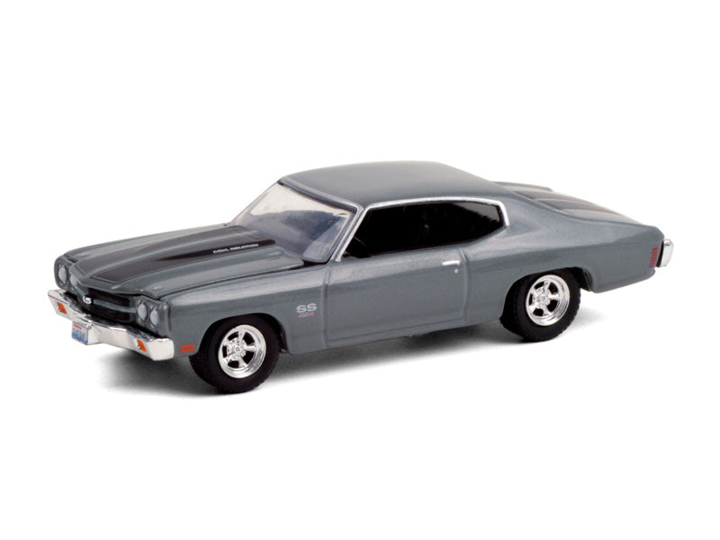 1970 Chevrolet Chevelle SS 454 Gray - Once Upon A Time TV Series (Hollywood Series 30) Diecast 1:64 Model Car - Greenlight 44900E