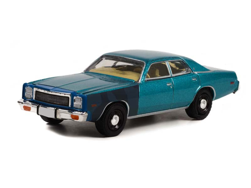 1977 Plymouth Fury - Sergeant Rick Hunter's "Hunter" (Hollywood) Series 36 Diecast 1:64 Scale Model - Greenlight 44960B
