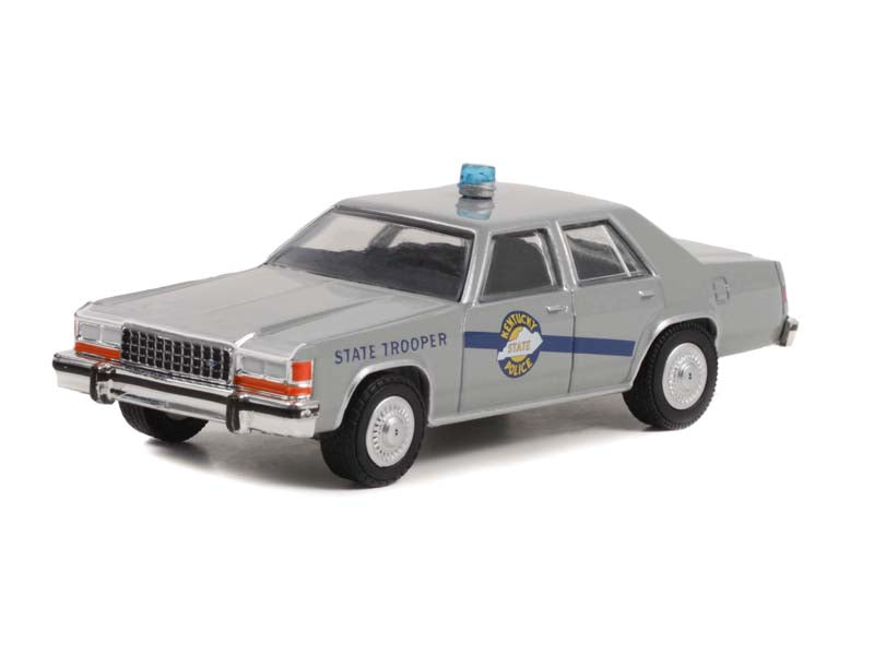 1983 Ford LTD Crown Victoria - Kentucky State Police "Rain Man" (Hollywood) Series 36 Diecast 1:64 Scale Model - Greenlight 44960D