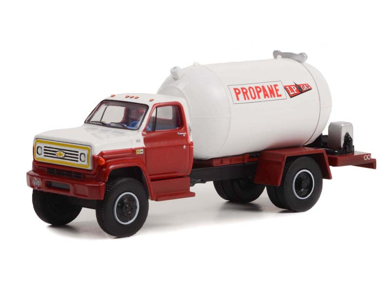 1985 Chevrolet C-65 Propane Truck - LP Gas (S.D. Trucks) Series 16 Diecast 1:64 Scale Model - Greenlight 45160A