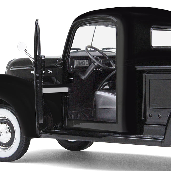 1940 Ford F-100 Pickup - Black Diecast 1:25 Model Truck - First Gear 40-0393
