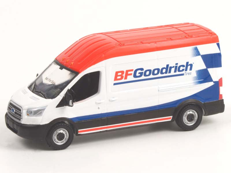 2017 Ford Transit LWB High Roof - BFGoodrich (Route Runners) Series 4 Diecast 1:64 Scale Model - Greenlight 53040B