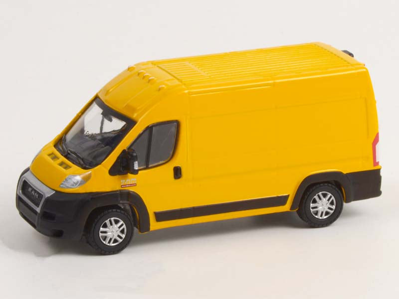 2021 Ram ProMaster 2500 Cargo High Roof - School Bus Yellow (Route Runners) Series 4 Diecast 1:64 Scale Model - Greenlight 53040F