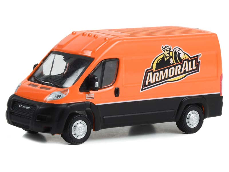 2020 Ram ProMaster 2500 Cargo High Roof - Armor All (Route Runners) Series 5 Diecast 1:64 Scale Model - Greenlight 53050E