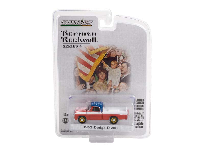 1962 Dodge D-200 (Norman Rockwell) Series 4 Diecast 1:64 Scale Model - Greenlight 54060C