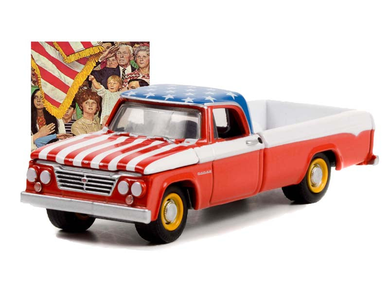 1962 Dodge D-200 (Norman Rockwell) Series 4 Diecast 1:64 Scale Model - Greenlight 54060C