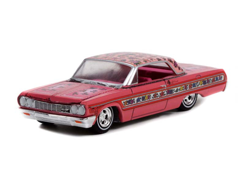 1964 Chevrolet Impala Lowrider - Gypsy Rose (California Lowriders) Series 1 Diecast 1:64 Scale Model Cars - Greenlight 63010A