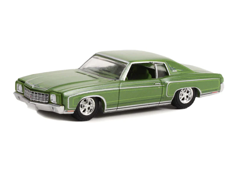1970 Chevrolet Monte Carlo - Green (California Lowriders) Series 2 Diecast 1:64 Scale Model - Greenlight 63030D