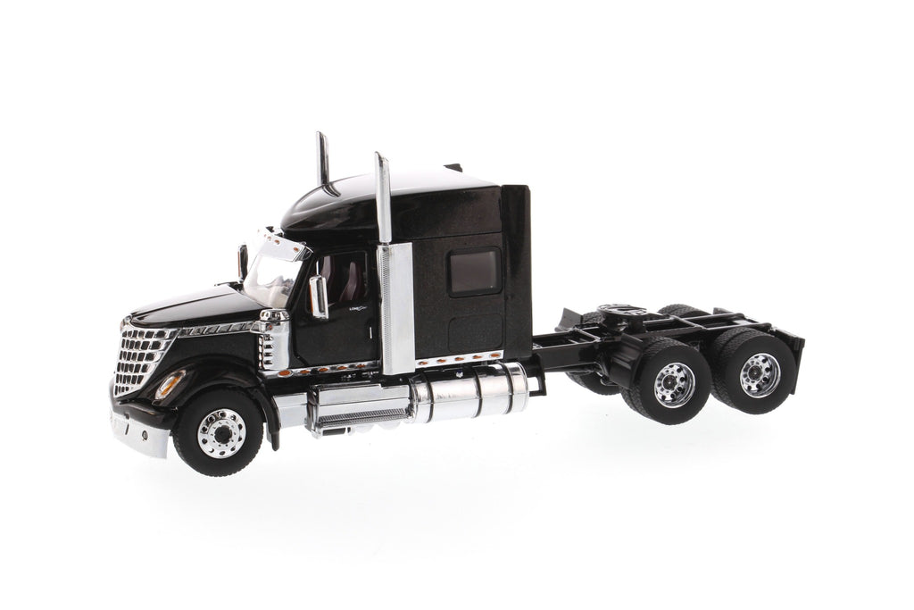 International Lonestar Sleeper Cab Truck Black 1:50 Scale Diecast Model Truck - Diecast Masters 71023