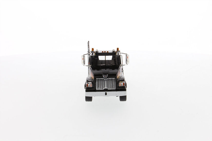 Western Star 4700 SF Tandem Day Cab Tractor - Metallic Black (Transport Series) 1:50 Scale Model - Diecast Masters 71036