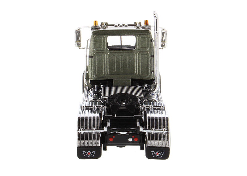Western Star 4700 SBFA Tandem Day  Cab - Metalic Olive Green 1:50 Scale Model - Diecast Master 71038