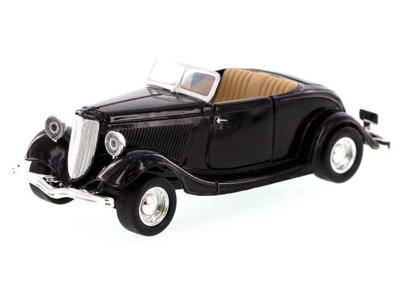 1934 Ford Coupe - Black (American Classics) Diecast 1:24 Scale Model Car - Motormax 73218BK