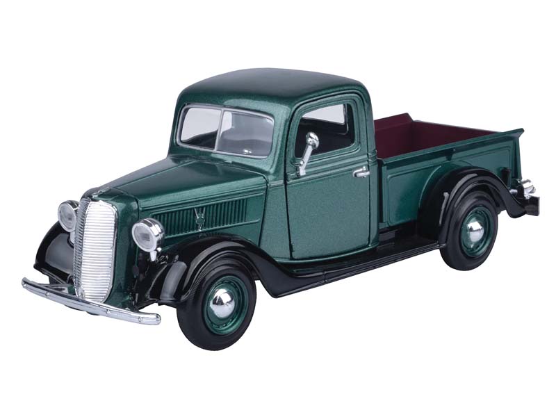1937 Ford Pickup - Green (Timeless Legends) Diecast 1:24 Scale Model - Motormax 73233GRN