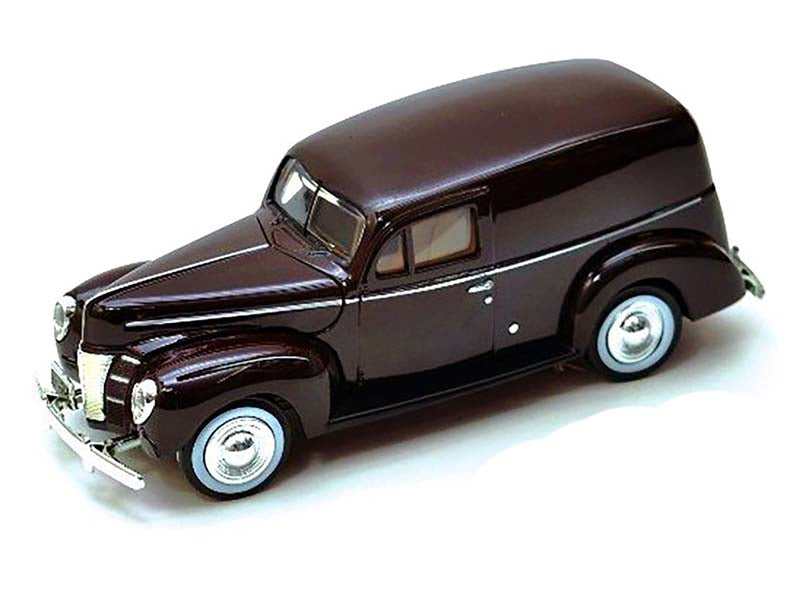 1940 Ford Sedan Delivery - Burgundy (Timeless Legends) Diecast 1:24 Scale Model Car - Motormax 73250BUR
