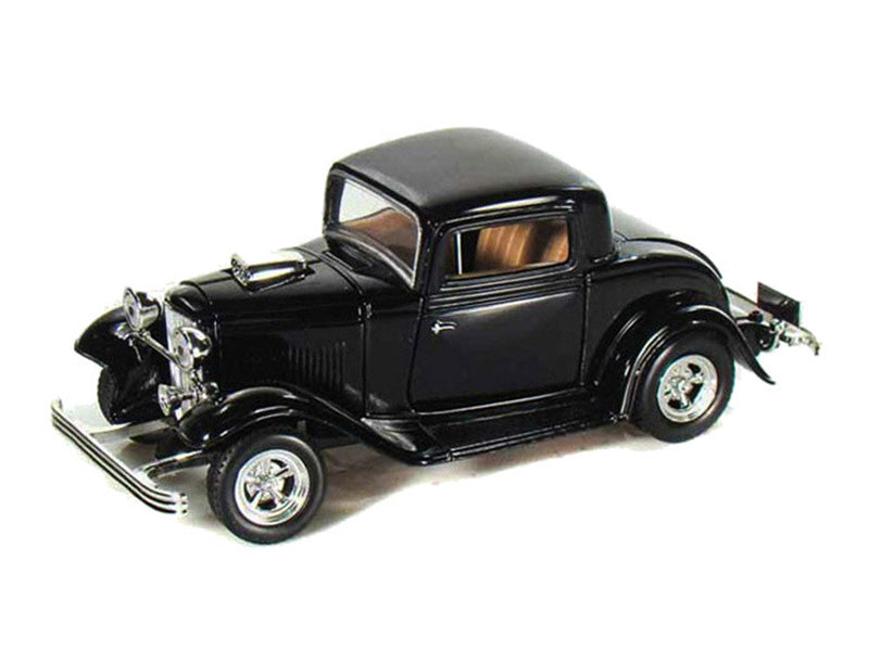 1932 Ford Coupe - Black Diecast 1:24 Model Car - Motormax 73251BK