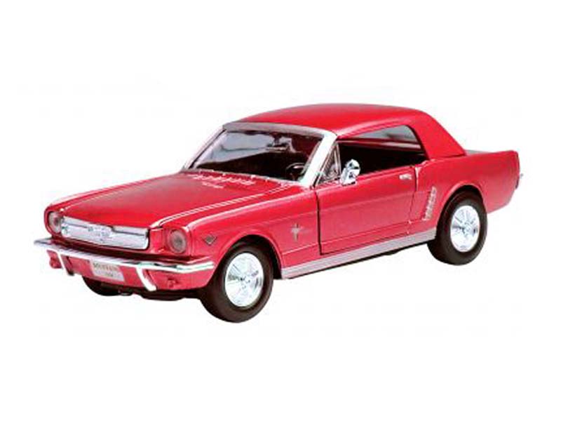 1964 1/2 Ford Mustang - Red (Timeless Legends) Diecast 1:24 Scale Model - Motormax 73273RD
