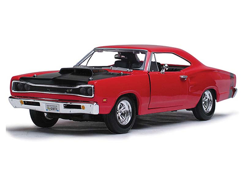 1969 Dodge Coronet Super Bee - Red (Timeless Legends) Diecast 1:24 Scale Model - Motormax 73315RD