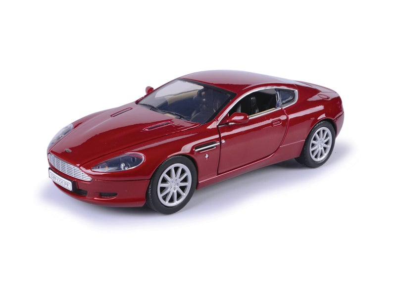 Aston Martin DB9 Coupe Red Timeless Legends Diecast 1:24 Scale Model Car - Motormax 73321RD