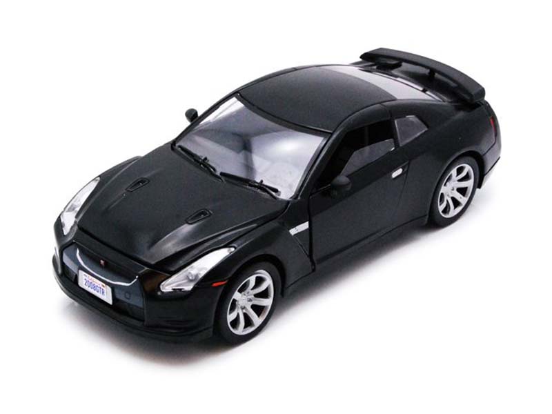 Nissan GTR R35 Black Diecast 1:24 Model Car - Motormax 73384BK