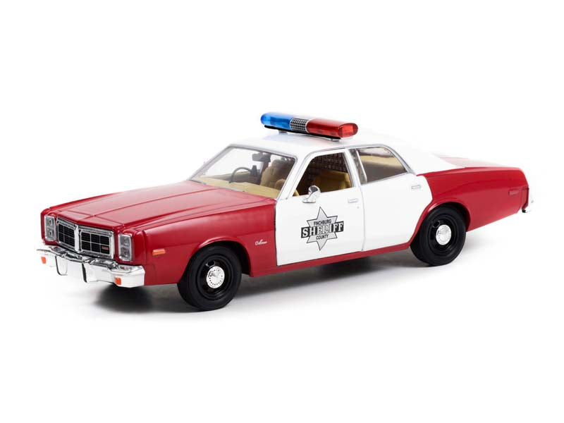 1977 Dodge Monaco - Finchburg County Sheriff Diecast 1:24 Scale Model - Greenlight 84106