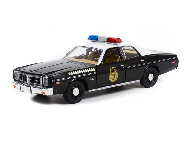 1977 Dodge Monaco - Hatchapee County Sheriff  Diecast 1:24 Scale Model - Greenlight 84107