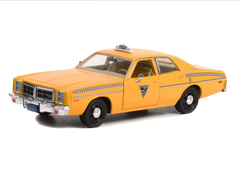 1978 Dodge Monaco - City Cab Co. Rocky (Hollywood) Series 16 Diecast 1:24 Scale Model - Greenlight 84161