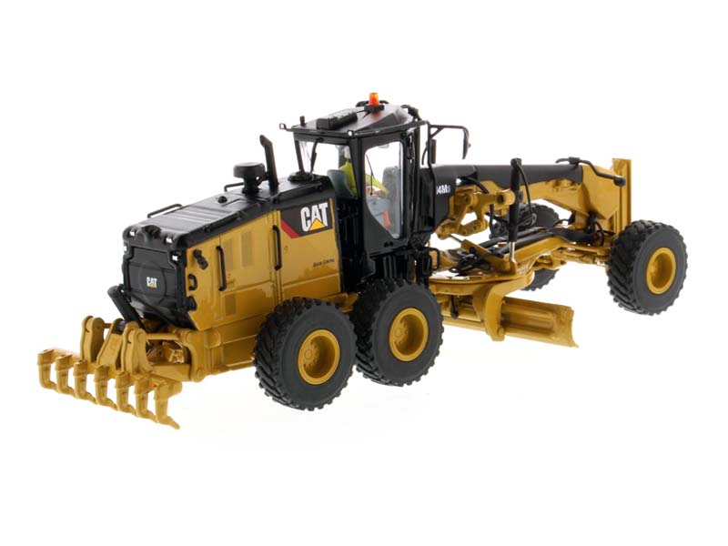 CAT Caterpillar 14M3 Motor Grader w/ Operator (High Line Series) Diecast 1:50 Scale Model - Diecast Masters 85545