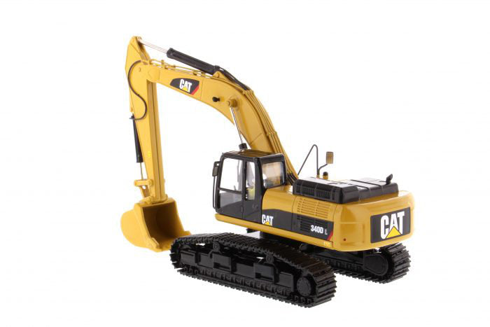 Caterpillar CAT 340D L Hydraulic Excavator w/ Operator "Core Classics Series" 1:50 Scale Model - Diecast Masters - 85908C