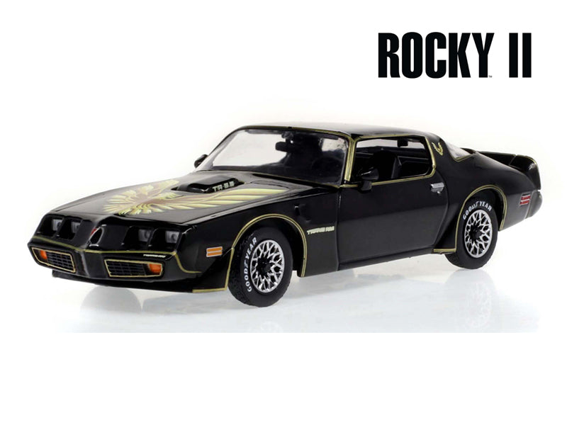 1979 Pontiac Firebird Trans Am Hardtop (Rocky II) Diecast 1:43 Scale Model Car - Greenlight 86616