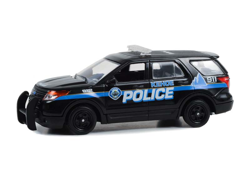 PRE-ORDER 2013 Ford Police Interceptor Utility - Kehoe Police Department Colorado Cold Pursuit TV Series Diecast 1:43 Scale Model - Greenlight 86637