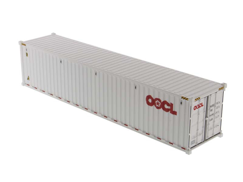 40' Dry Goods Sea Container - OOCL White (Transport Series) 1:50 Scale Model - Diecast Masters 91027B