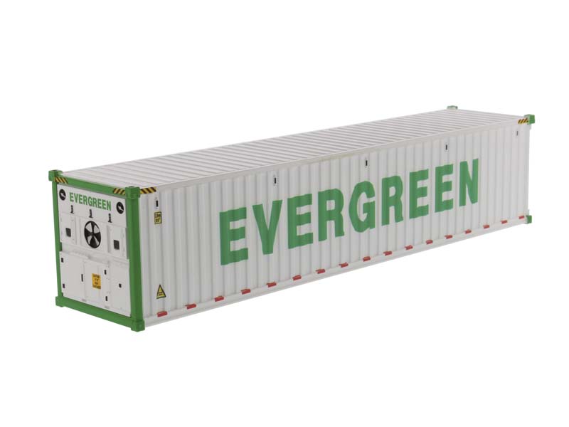 40' Refrigerated Sea Container - EverGreen (Transport Series) 1:50 Scale Model - Diecast Masters 91028A