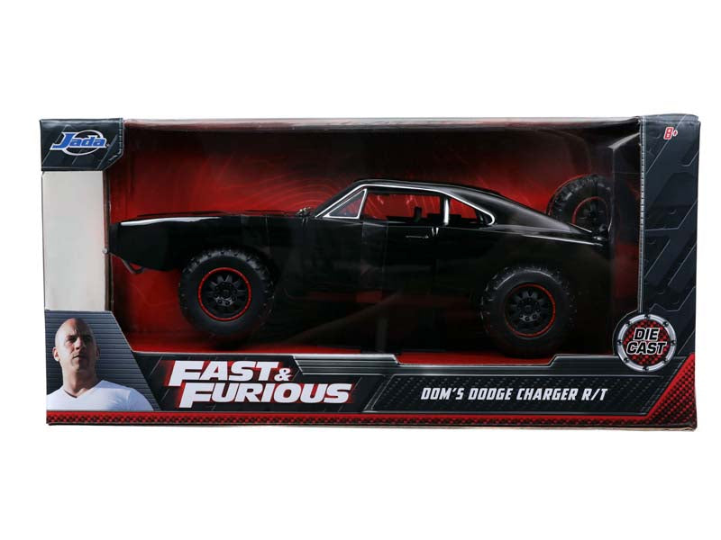 Dom's 1970 Dodge Charger R/T - Off Road Version (Fast & Furious 7) Series Diecast 1:24 Scale Model - Jada 97038