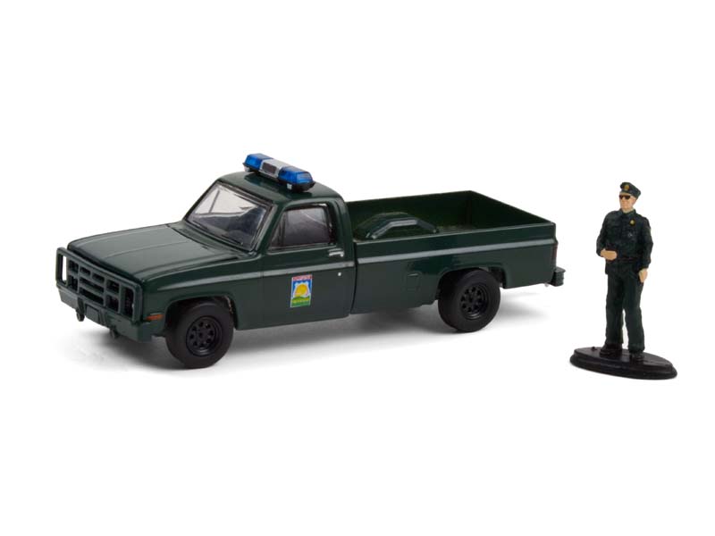 1986 Chevrolet M1008 - Florida Office of Agricultural Law Enforcement w/ Figure (The Hobby Shop) Series 10 Diecast 1:64 Model - Greenlight 97100D