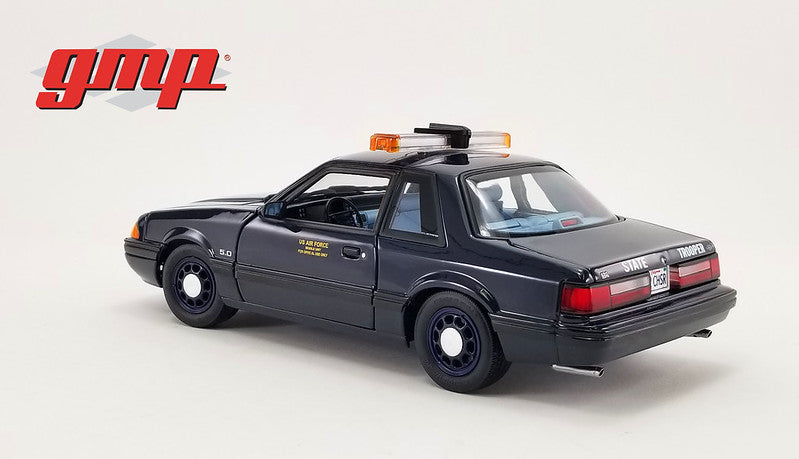 1988 Ford Mustang 5.0 SSP - U.S. Air Force U-2 Chase Car - Dragon Chaser Diecast 1:18 Scale Model Car - GMP 18975