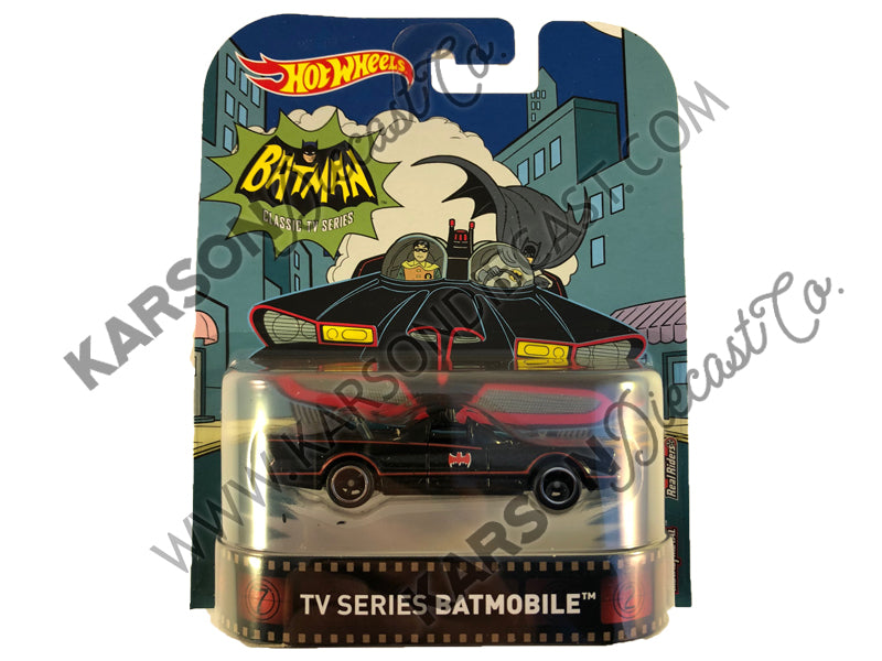 Retro Entertainment Batman Classic TV  Batmobile 1:64 Scale - Hotwheels - FVD03-956A