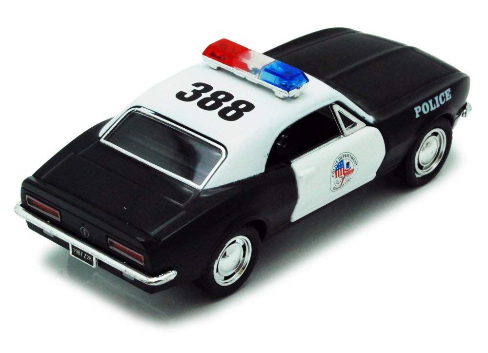 1967 Chevrolet Camaro Z28 Diecast Model Police - Kinsmart P/B - KT5341DP