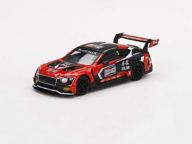 CHASE Bentley Continental GT3 #5 - 2018 Blancpain GT Asia (Mini GT) Diecast 1:64 Model Car - True Scale Miniatures MGT00260