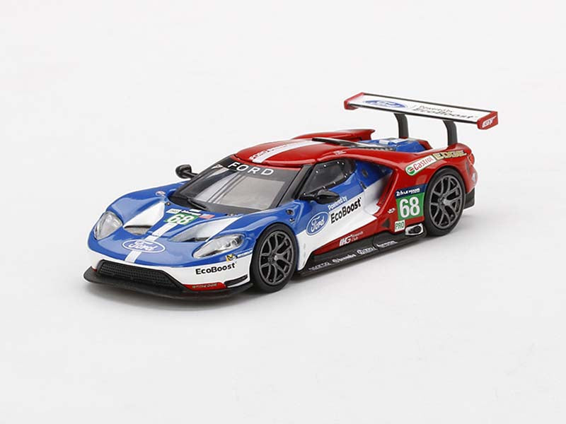 Ford GT LMGTE PRO #68 2016 24 Hrs of Le Mans Class Winner (Mini GT) Diecast 1:64 Scale Model Car - TSM MGT00278