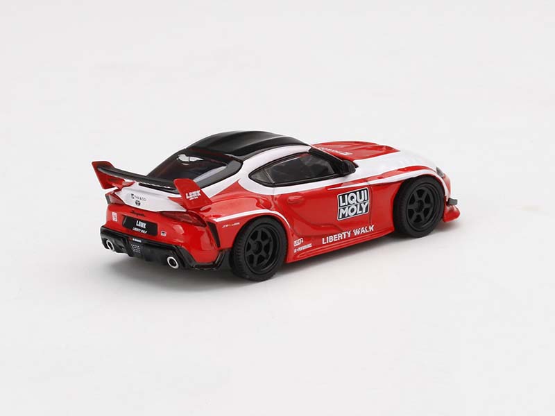 LB★WORKS Toyota GR Supra Liqui Moly (MiJo Exclusive) Diecast 1:64 Scale Model - True Scale Miniatures MGT00290
