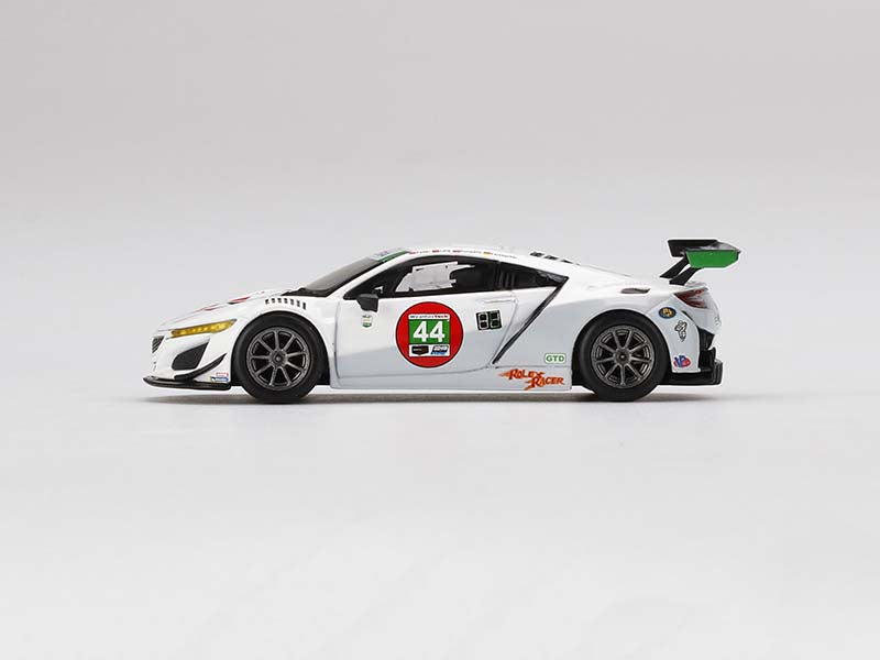 Acura NSX GT3 EVO #44 - 2021 IMSA Daytona 24 Hrs (Mini GT) Diecast 1:64 Scale Models - True Scale Miniatures MGT00302