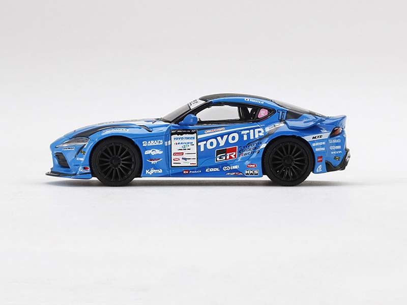 Toyota GR Supra HKS No.77 FAT FIVE RACING 2020 D1 Grand Prix (Mini GT) Diecast 1:64 Scale Model Car - TSM MGT00307