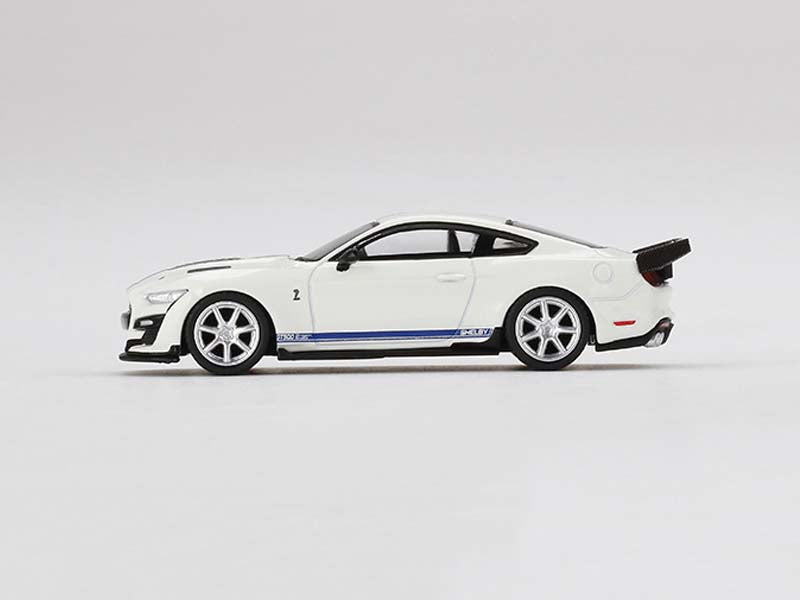 Ford Mustang Shelby GT500 Dragonsnake Concept Oxford White (Mini GT) Diecast 1:64 Scale Model Car - TSM MGT00318