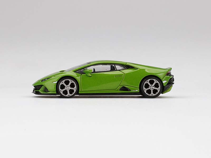 Lamborghini Huracán EVO Verde Mantis (Mini GT) Diecast 1:64 Scale Model Car - TSM MGT00328