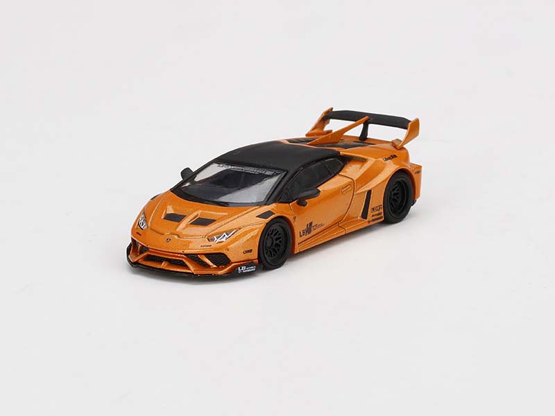 LB★WORKS Lamborghini Huracán GT - Arancio Borealis (Mini GT) Diecast 1:64 Scale Model - True Scale Miniatures MGT00355