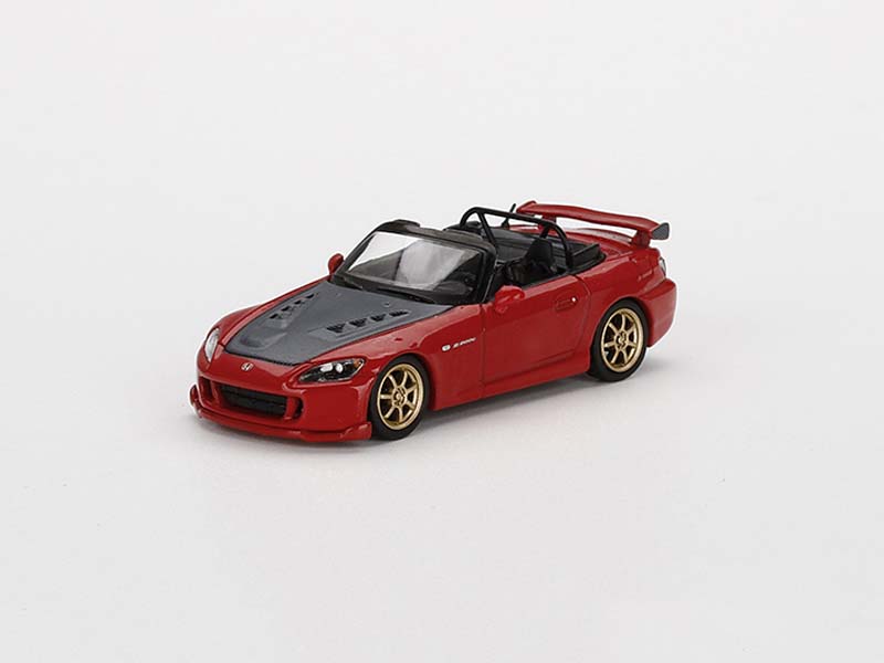 Honda S2000 (AP2) MUGEN New Formula Red (Mini GT) Diecast 1:64 Scale Model - True Scale Miniatures MGT00367