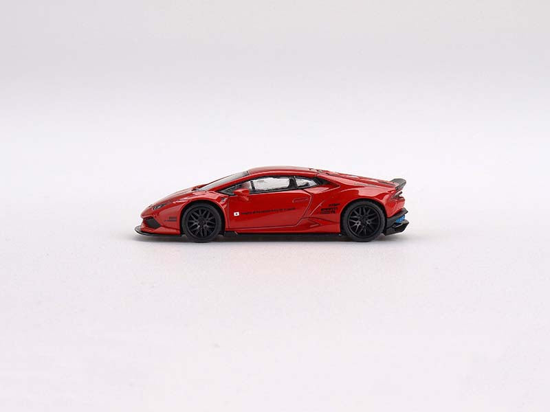 LB★WORKS Lamborghini Huracan ver. 2 Red (Mini GT) Diecast 1:64 Scale Model - True Scale Miniatures MGT00375