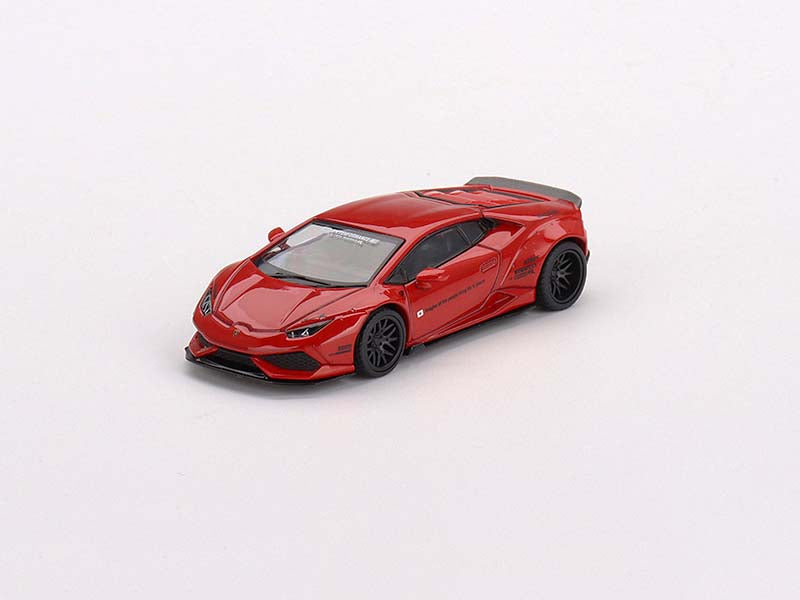 LB★WORKS Lamborghini Huracan ver. 2 Red (Mini GT) Diecast 1:64 Scale Model - True Scale Miniatures MGT00375